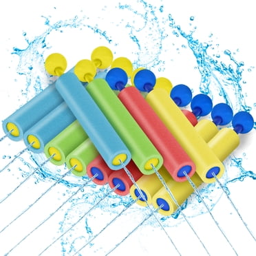 12 Pack Water Blaster, Water Guns Set for Kids Adult, Water Guns with Plastic Handle, Perfect Water Toy for Outdoor Swimming Pool Beach