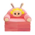 thumbnail image 1 of Toddler Couch Cover Foldable Furniture Protector Sofa Bed Cover Washable Cartoon Clouds Baby, 1 of 9