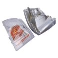 thumbnail image 2 of Wing Mirror Indicator Light Cover, High Strength 1 Pair Wing Mirror Indicator Light Lens  Clear Cover  For Business Car, 2 of 8