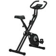 thumbnail image 1 of Soozier Foldable Exercise Bike with 8-Level Magnetic Resistance, Black, 1 of 9
