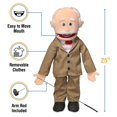 thumbnail image 5 of 25" Pops, Peach Grandfather, Full Body, Ventriloquist Style Puppet, 5 of 5