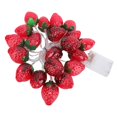 thumbnail image 2 of 20 LED Srawberry String Lights, 9.8ft Beautiful Strawberry Lamp String Lights 2 Lighting Modes  For Theme Party, 2 of 8