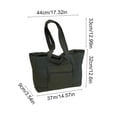 thumbnail image 3 of Fridja Home Decor Quilted Casual One Shoulder Computer Bag Large Capacity Tote Bag, 3 of 6