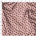 thumbnail image 4 of Soimoi Pink Poly Georgette Fabric Floral & Be You Text Print Sewing Fabric BTY 52 Inch Wide, 4 of 5