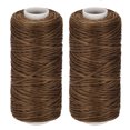 thumbnail image 1 of Unique Bargains Coffee Polyester Waxed Leather Sewing Thread, 55 Yards, 2 Pack, 1 of 6