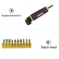 thumbnail image 4 of BRIGHTFUFU Right Angle Drill Driver Adapter Assorted Color Durable Chromium Vanadium Steel for Working Use 90 Degree Angle, 4 of 8