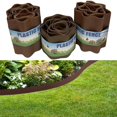 thumbnail image 3 of Garden Grass Lawn Edge Border Fence Path Flexible Lawn Edging Border Fence PP, 3 of 6