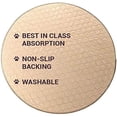 thumbnail image 3 of Zampa Pets Quality Whelp Round, Circular Shape Reusable Dog Pee Pads/Quilted, Fast Absorbing Dog Whelping Pad/Waterproof Puppy Training Mats/Machine Washable, Great for Playpen, 3 of 9