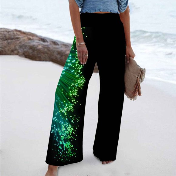 Yoga Pants for Women 2023 Comfortable Printed High Waist Leisure Pants Sweatpants Yoga Pants Womem's Print Fation High Waist Pants