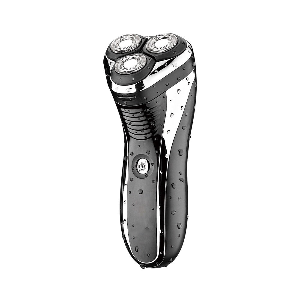 Electric Shaver Rotary Razor Men Cordless Beard Trimmer Pop-Trimmer Waterproof