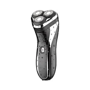 Electric Shaver Rotary Razor Men Cordless Beard Trimmer Pop-Trimmer Waterproof