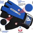 thumbnail image 1 of RDX Weight Lifting Gloves Gym Fitness Workout, Anti Slip Padded Full Palm Protection-Ultra Ventilated Training Cycling Rowing, 1 of 8