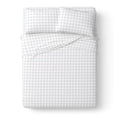 thumbnail image 1 of Mainstays Kids 220TC Cotton Plaid Double, 4 Piece Sheet set, 1 of 8