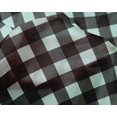 thumbnail image 4 of oneOone Silk Tabby Fabric Gingham Check Printed Fabric 1 Yard 42 Inch Wide, 4 of 4