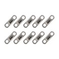 thumbnail image 1 of koolsoo 10 Pcs Émerillons de Pêche Connecteur d'Émerillons à Baril en Cuivre Haute Résistance 5 mm, 1 of 9