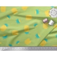 thumbnail image 3 of Soimoi Tissu Popeline de Coton Pin Fruits Tissu Imprimé 1 Yard 56 Inch Wide, 3 of 3