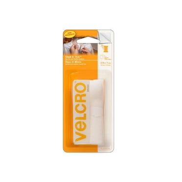 VELCRO® BRAND Sleek and Thin™ Stick On 3' x 3/4" tape