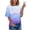 Blue, variant on breaise Women T Shirts Short Sleeve Crewneck Tee Summer Plus Size Tie Dye Tee Tshirt Tops Oversize Shirts S-5XL