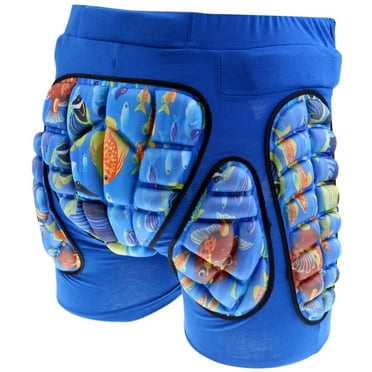 JEW Kids Children Hip Pad Protector Guard Ski Roller Skating Snow Board Cycling Padded Shorts
