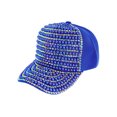 thumbnail image 1 of Top Headwear Casquette de Baseball Perle Strass Bling - Royal, 1 of 1