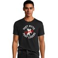thumbnail image 1 of Hanes Mens Graphic Tee, M, All Man/Black, 1 of 2