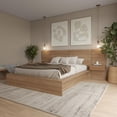 thumbnail image 4 of James 4-Piece Bedroom Set With Bed, Headboard and 2 Floating Nightstands, 4 of 5