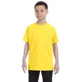 thumbnail image 1 of Hanes 54500 Youth Tagless T-Shirt - Yellow - X-Large, 1 of 1