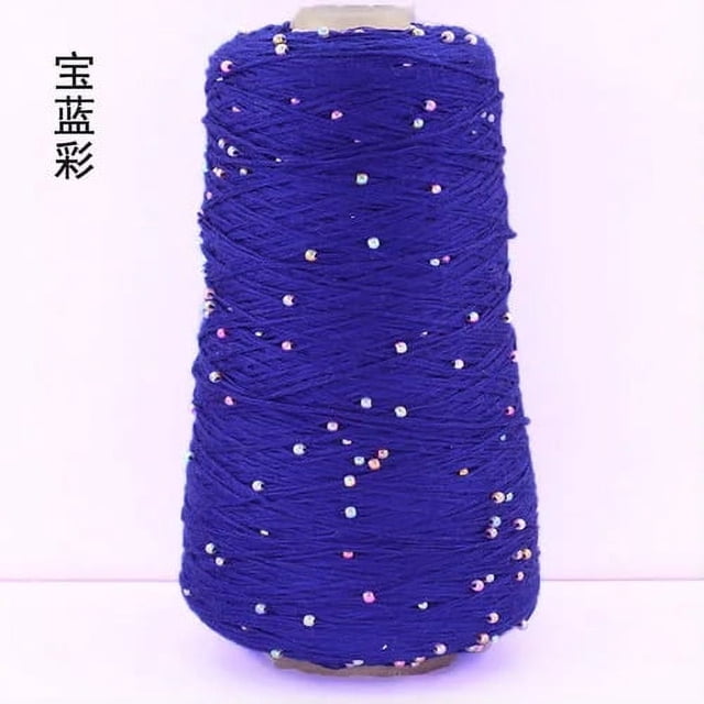 350g Pearl Mercerized Cotton Yarn Hand-knitted Cotton Pearl Lace Line Fine Crochet Thread Bead Thread Diy Hand-braided Thread