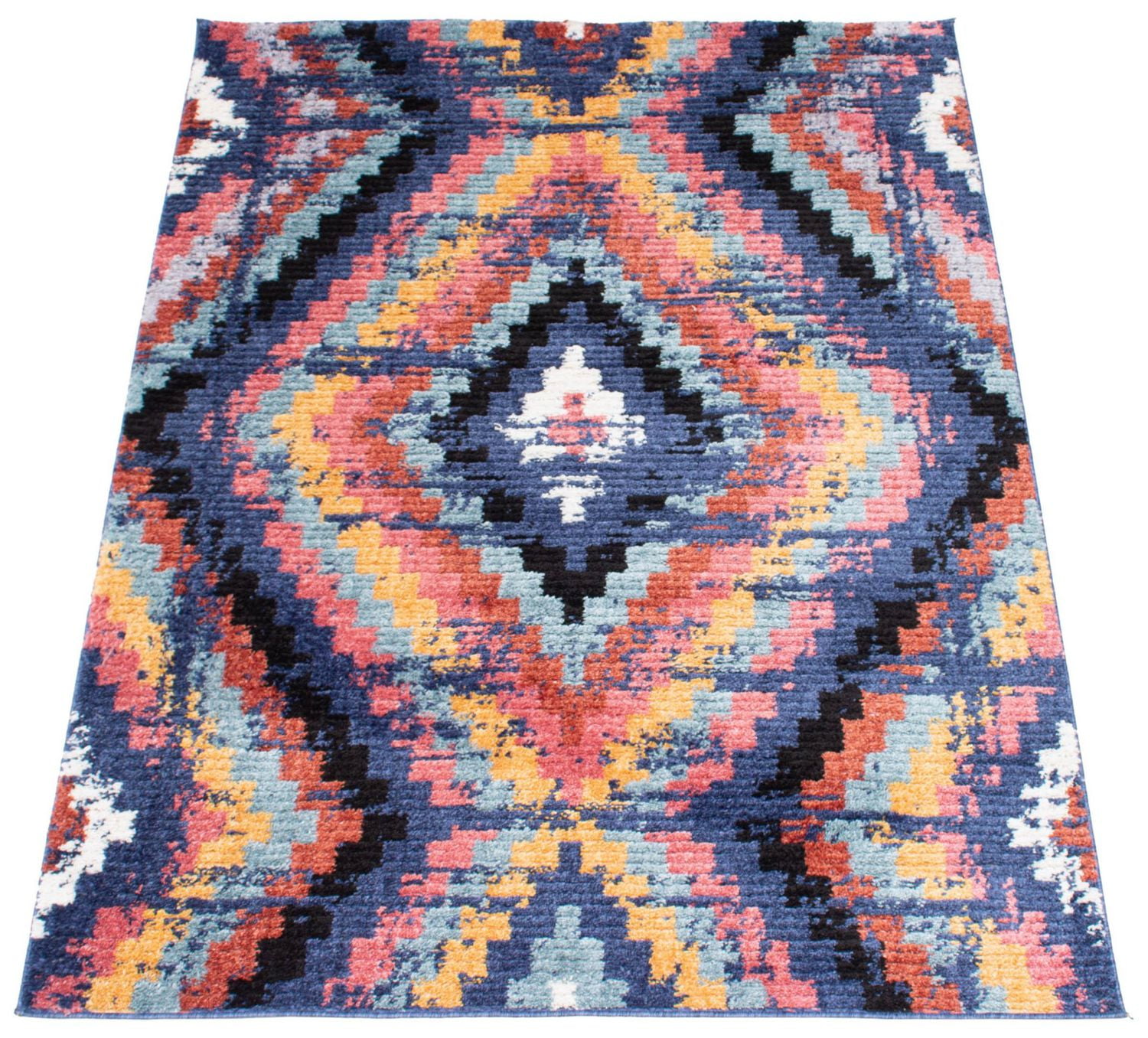 ECARPET Boho Chic Indoor Area Rug, Fluffy Carpet for Bedroom Morocco Casa Collection