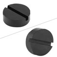 thumbnail image 1 of Qiilu Car Jack Pad, Universal Slotted Frame Rail Floor Jack Pads Jacking Rubber Pad Adapter Black, 1 of 8