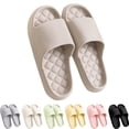 thumbnail image 4 of Mens and Womens Home Slippers Simplicity Solid Color Quick Drying Soft Sole Comfortable Non-Slip Indoor and Outdoor EVA Slippers Black-05, 4 of 4