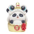 thumbnail image 4 of 2024 New Year Panda Figurine Table Ornament Resin Material for Desktop Decor C, 4 of 8