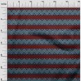 thumbnail image 2 of oneOone Coton Popeline Tissu Imprimé Floral & Chevron 56 Pouces de Large, 2 of 4