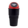 thumbnail image 4 of DOLITY Vehicle Automotive Cup Holder Garbage Can Small Mini Trash Bin Car Trash Garbage Can for Car Office Home, Saving Space Red, 4 of 9