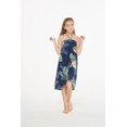 thumbnail image 4 of Girl Hawaiian Halter Dress in Simply Blue Palms, 4 of 5