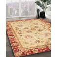 thumbnail image 2 of Ahgly Company Indoor Rectangle Abstract Mustard Yellow Oriental Area Rugs, 7' x 10', 2 of 6
