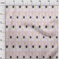 thumbnail image 2 of oneOone Silk Tabby Fabric Tree Style Ikat Print Fabric BTY 42 Inch Wide, 2 of 4