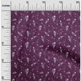 thumbnail image 2 of oneOone Polyester Lycra Wine Fabric Florals Sewing Craft Projects Fabric Prints By Yard 56 Inch Wide, 2 of 4