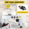 thumbnail image 4 of Electric Pottery Wheel Machine 28CM 35CM Foot Pedal W/ Shaping Tools For School Ceramic Clay Working Forming DIY Art Craft ,Long Lasting, 4 of 7