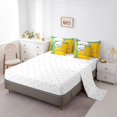 thumbnail image 3 of YST 7Pcs Football Theme Comforter Set Bed-in-a-Bag, Twin Size, Polyester, 3 of 5
