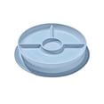 thumbnail image 1 of Oxo Tot Stick & Stay Suction Divided Plate -Dusk - 6 months +, 1 of 2