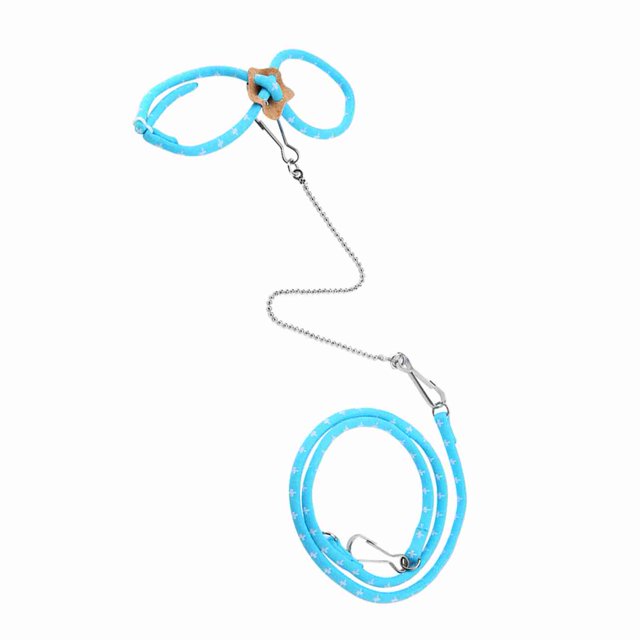 Rat Harness, Hamster Harness, Adjustable Small Rat Mouse Training Leash with Finder Bell Guinea Pig Harness Hamster Rope Harness Animal Harness for Pet Hamster Car