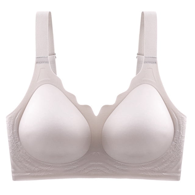 Breathable Seamless Comfort Bra - Adjustable Straps, Plus Size Support, Ideal for All-Day Wear