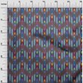 thumbnail image 2 of oneOone Viscose Chiffon Fabric Stripe Ikat Printed Craft Fabric BTY 42 Inch Wide, 2 of 4