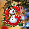 thumbnail image 3 of Matoen12 26 Letters Christmas Tree Decoration Pendant Christmas Tree Ornaments Personalized DIY Christmas Ornaments Christmas Decoration Xmas Tree Hanging Decor Feature, 3 of 4