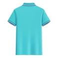 thumbnail image 5 of asjyhkr Mens Button Golf Shirts Short Sleeve Classic Stretch Pullover Moisture-Wicking Fashion Collared T-Shirts, 5 of 5
