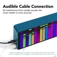 thumbnail image 4 of Colorful Spectrum Pickup, 20 Dynamic 7 Color Effects 16x24 384 RGB Lights Music Spectrum Display  for Car Home Theater, 4 of 7