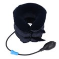 thumbnail image 2 of Dispositif de Traction Cervicale pour le Cou, Attelle d'Étirement de Soutien de Cou pour Décompression du Cou pour le Travail Bleu, Café, 2 of 7
