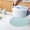 Light Blue#20✨, variant on Heat-Resistant Dining Mat, Insulated Placemat, Hot Dish Pad with Floral Design, 30cm Diameter, Thermal Barrier for Dining Tables and Kitchens