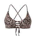 thumbnail image 4 of RELLECIGA Women's Strappy Longline Triangle Bikini Top, 4 of 6